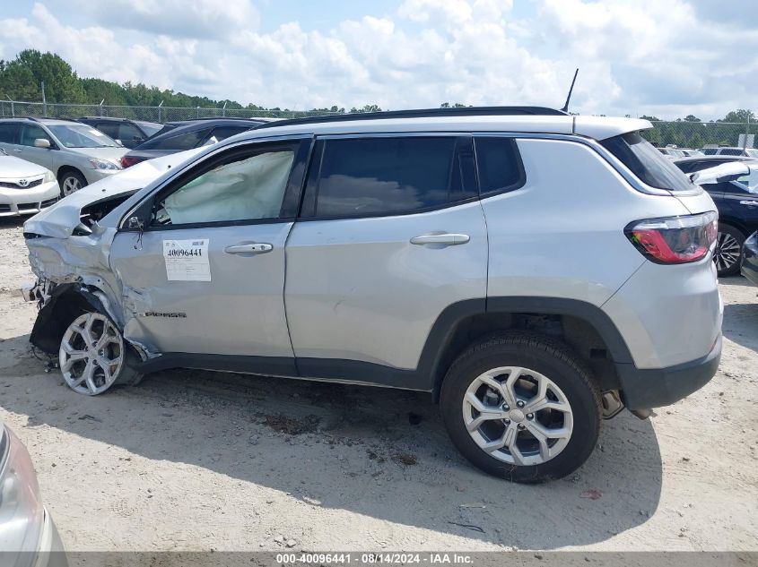 2024 Jeep Compass Latitude 4X4 VIN: 3C4NJDBN2RT109997 Lot: 40096441