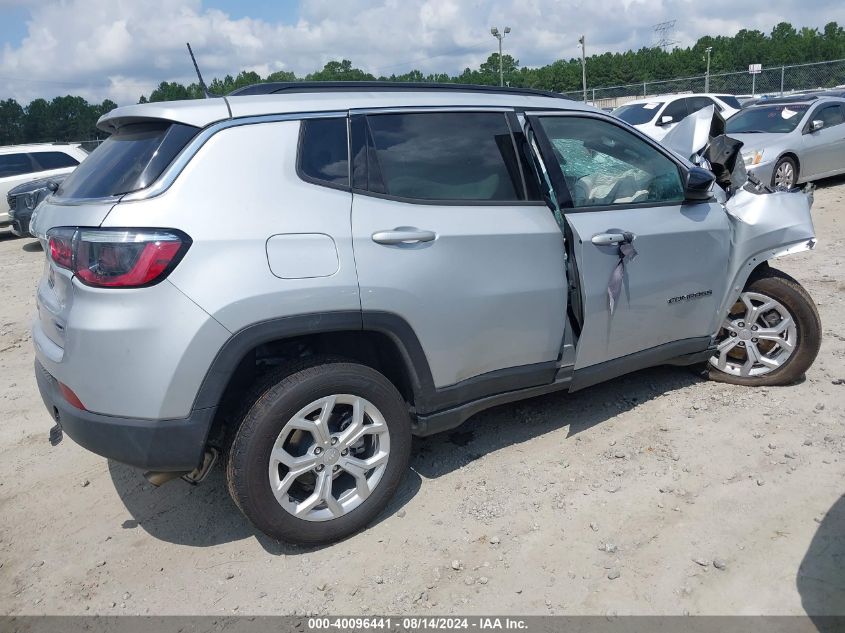 2024 Jeep Compass Latitude 4X4 VIN: 3C4NJDBN2RT109997 Lot: 40096441