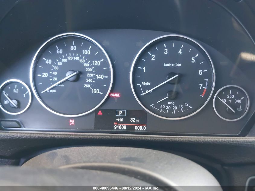 2015 BMW 320I xDrive VIN: WBA3C3G50FNT50972 Lot: 40096446