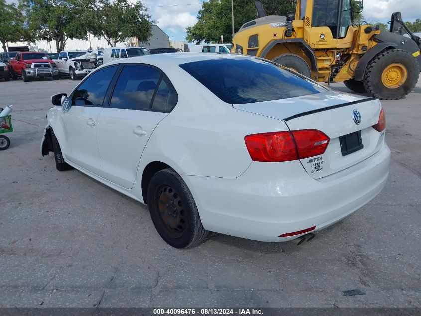 2012 Volkswagen Jetta Se VIN: 3VWDP7AJ1CM050420 Lot: 40096476