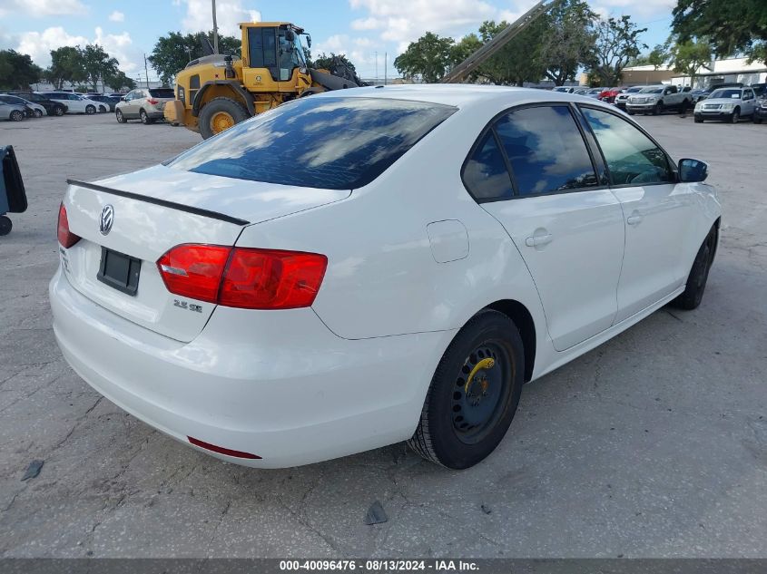 2012 Volkswagen Jetta Se VIN: 3VWDP7AJ1CM050420 Lot: 40096476