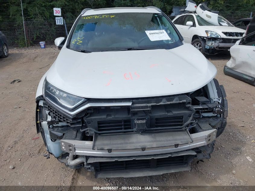 2021 Honda Cr-V Awd Touring VIN: 2HKRW2H92MH632964 Lot: 40096507