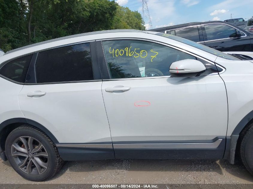 2021 Honda Cr-V Awd Touring VIN: 2HKRW2H92MH632964 Lot: 40096507