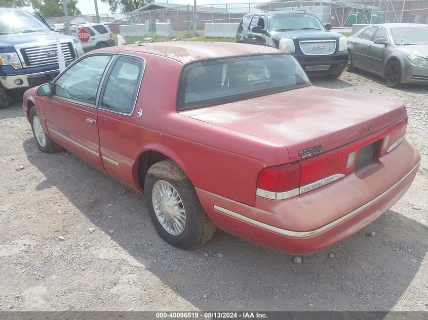 1996 Mercury Cougar Xr7 VIN: 1MELM62WXTH624365 Lot: 40096519