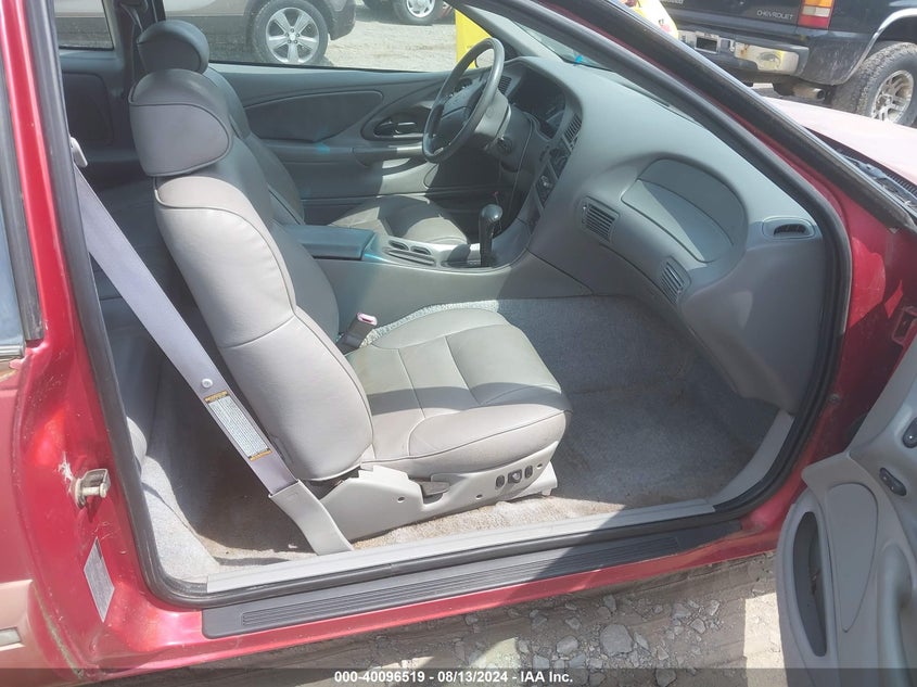 1996 Mercury Cougar Xr7 VIN: 1MELM62WXTH624365 Lot: 40096519