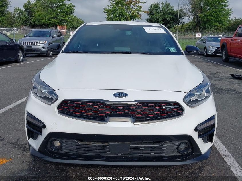 2021 Kia Forte Gt VIN: 3KPF44AC6ME413231 Lot: 40096528