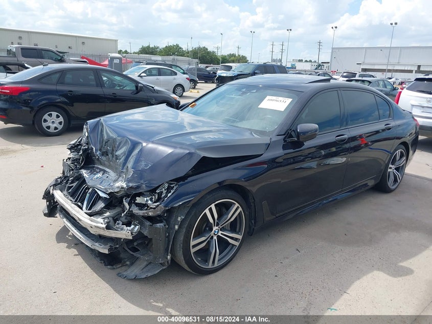 VIN WBA7E2C59KB217943 2019 BMW 740I