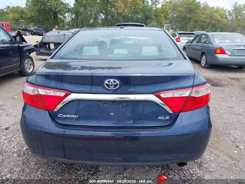 2015 Toyota Camry Xle VIN: 4T4BF1FK8FR486727 Lot: 40096548