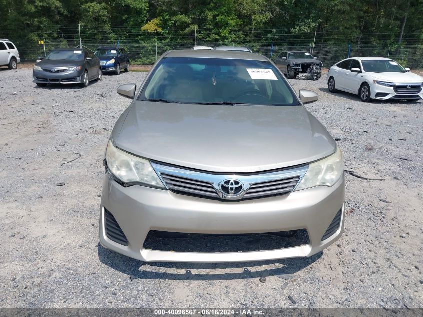 2013 Toyota Camry L VIN: 4T1BF1FK0DU697329 Lot: 40096567