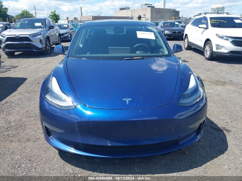 2022 Tesla Model 3 Long Range Dual Motor All-Wheel Drive VIN: 5YJ3E1EB5NF104331 Lot: 40096590