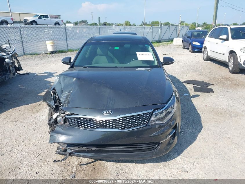 2016 Kia Optima Ex VIN: 5XXGU4L33GG119945 Lot: 40096627