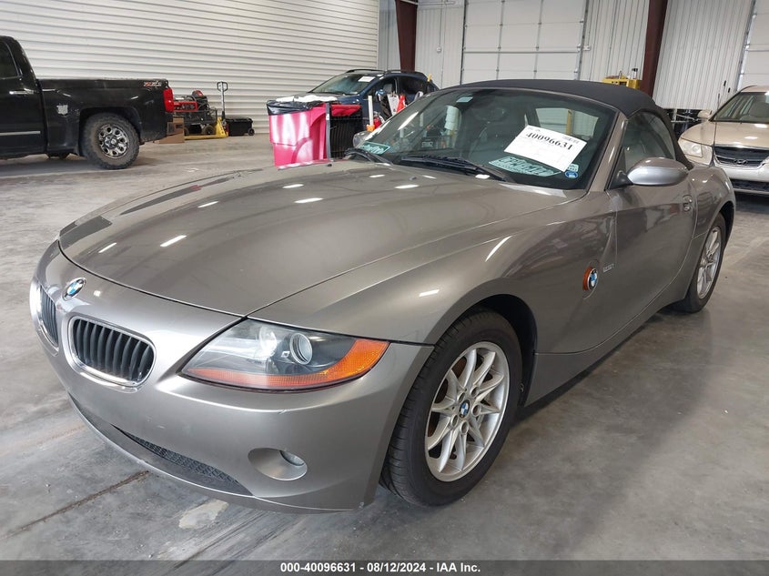 2003 BMW Z4 2.5I VIN: 4USBT33433LS47266 Lot: 40096631