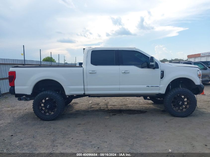 2020 Ford F-350 King Ranch VIN: 1FT8W3BT4LED45842 Lot: 40096654