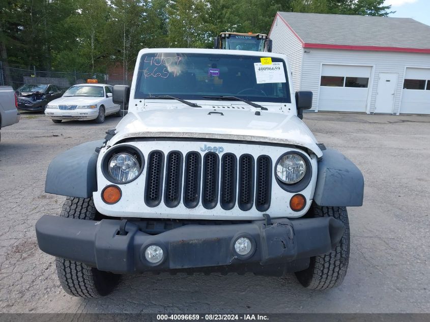 2012 Jeep Wrangler Sport VIN: 1C4AJWAG1CL101390 Lot: 40096659