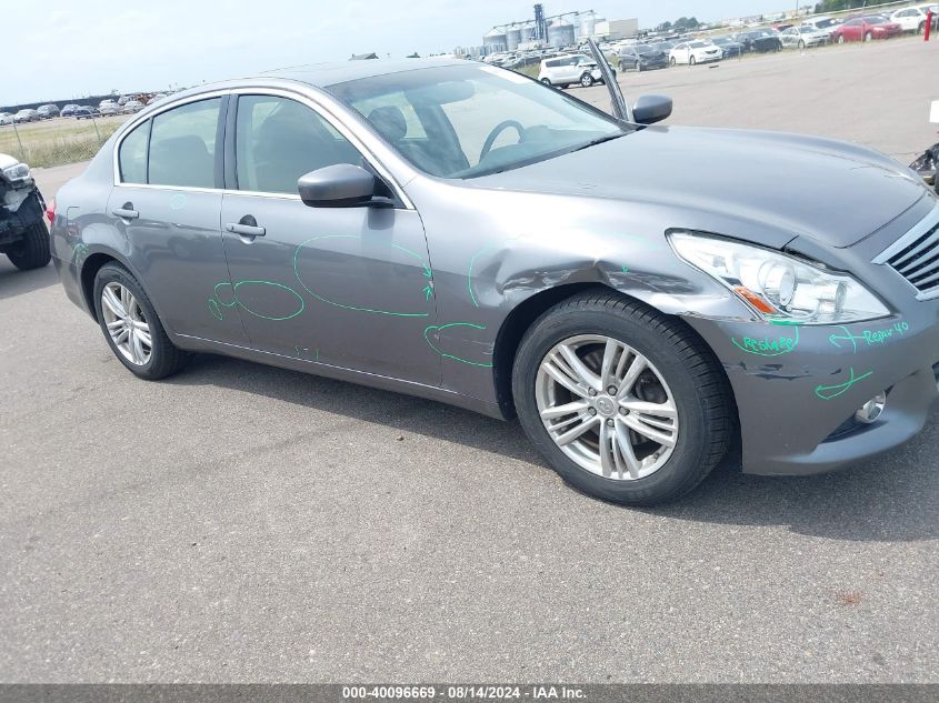 2012 Infiniti G37X VIN: JN1CV6AR3CM673282 Lot: 40096669