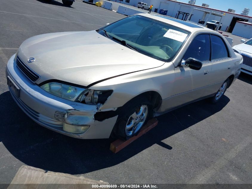 1997 Lexus Es 300 VIN: JT8BF22GXV0051492 Lot: 40096689