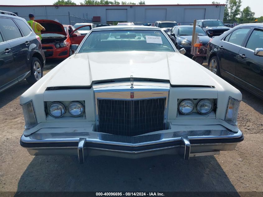 1979 Lincoln Continental VIN: 9Y89S705022 Lot: 40096695