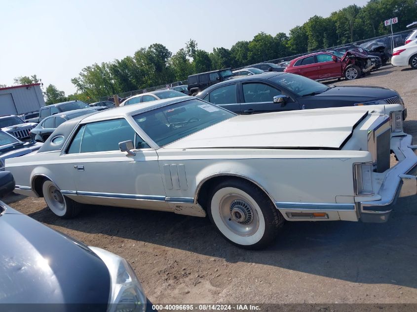 1979 Lincoln Continental VIN: 9Y89S705022 Lot: 40096695