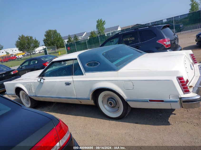 1979 Lincoln Continental VIN: 9Y89S705022 Lot: 40096695