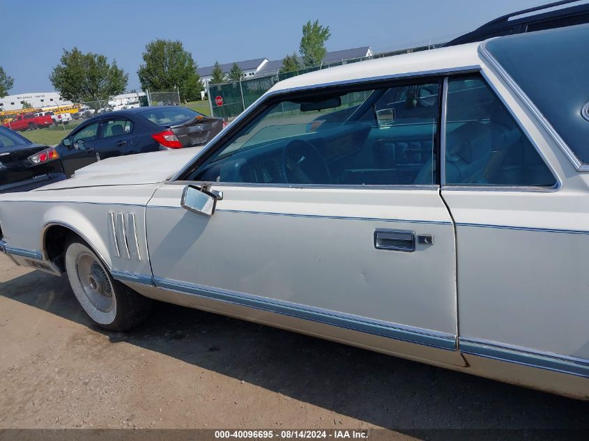 1979 Lincoln Continental VIN: 9Y89S705022 Lot: 40096695