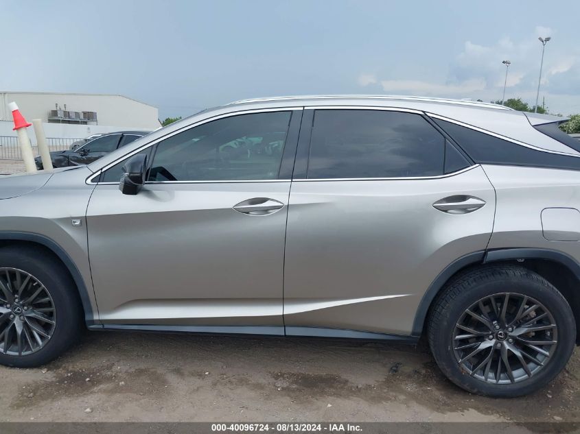 2017 Lexus Rx 350/Base/F Sport VIN: 2T2ZZMCA2HC040943 Lot: 40096724