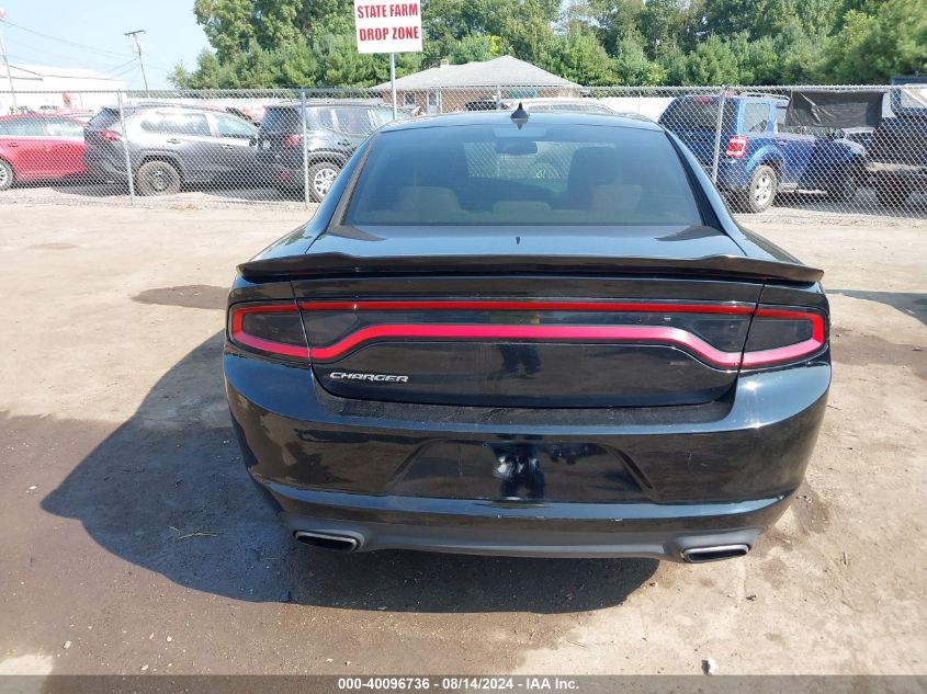 2016 Dodge Charger Sxt VIN: 2C3CDXHG7GH317831 Lot: 40096736