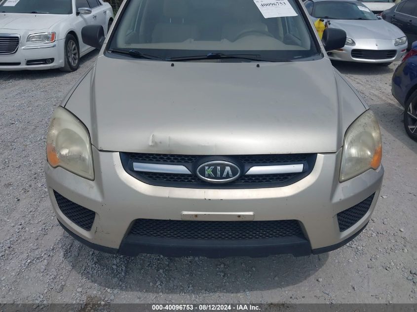 2009 Kia Sportage Lx V6 VIN: KNDJF723X97631054 Lot: 40096753