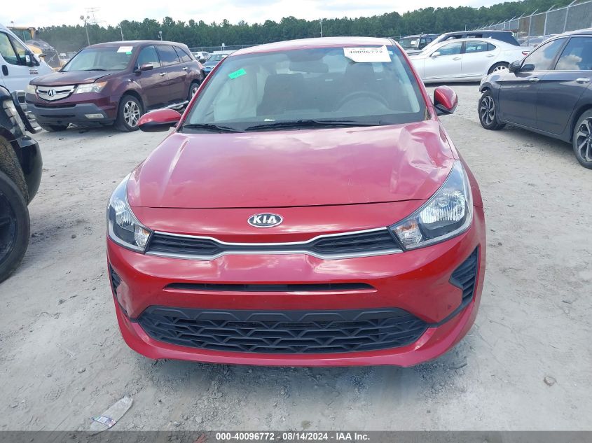 2021 Kia Rio S VIN: 3KPA24AD3ME395313 Lot: 40096772