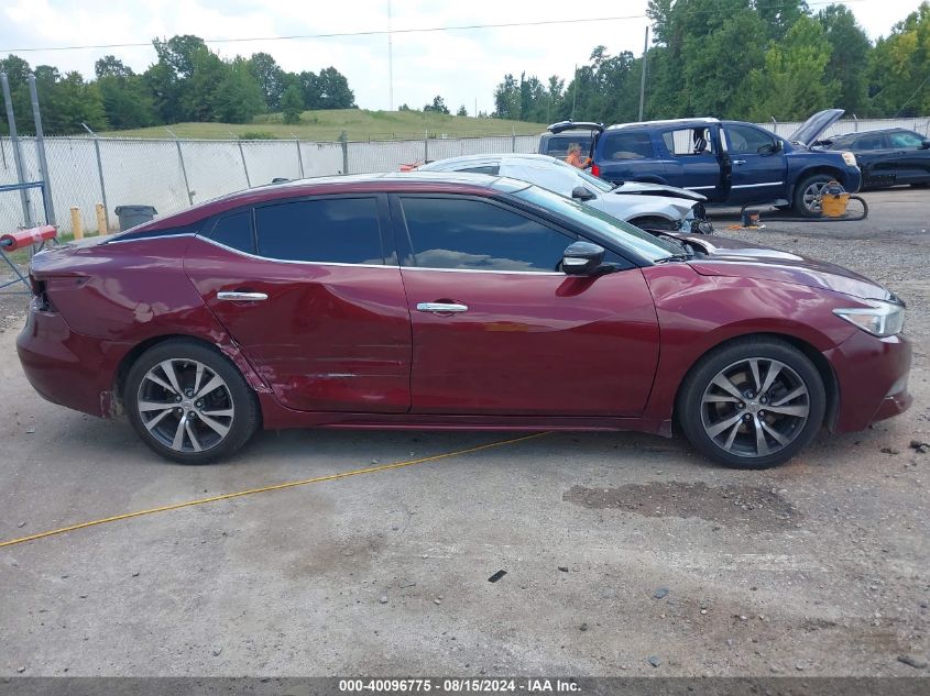 2016 Nissan Maxima 3.5 Platinum/3.5 S/3.5 Sl/3.5 Sr/3.5 Sv VIN: 1N4AA6AP7GC383465 Lot: 40096775