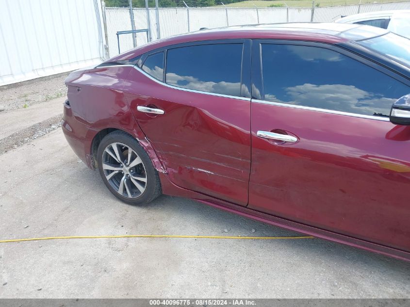 2016 Nissan Maxima 3.5 Platinum/3.5 S/3.5 Sl/3.5 Sr/3.5 Sv VIN: 1N4AA6AP7GC383465 Lot: 40096775