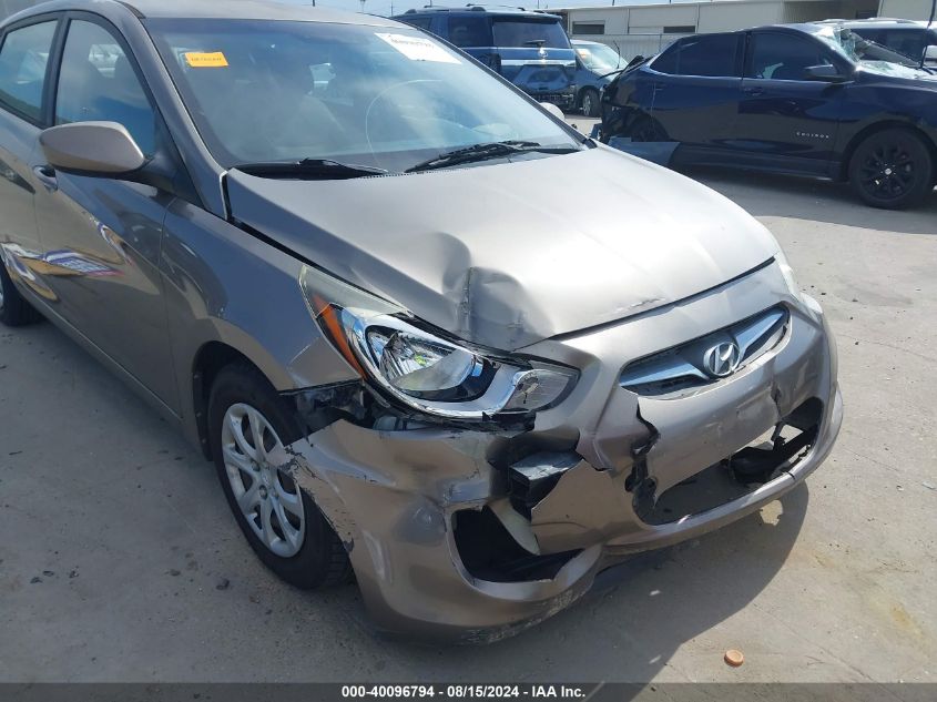 2014 Hyundai Accent Gs VIN: KMHCT5AE9EU155931 Lot: 40096794