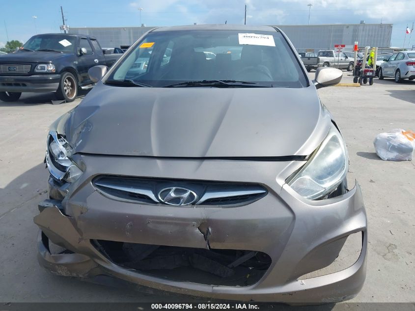 2014 Hyundai Accent Gs VIN: KMHCT5AE9EU155931 Lot: 40096794