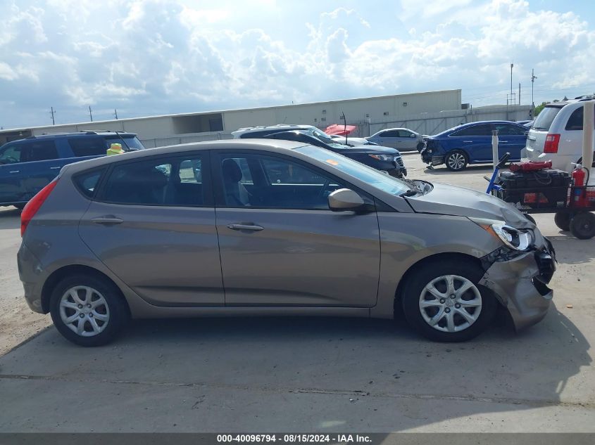 2014 Hyundai Accent Gs VIN: KMHCT5AE9EU155931 Lot: 40096794