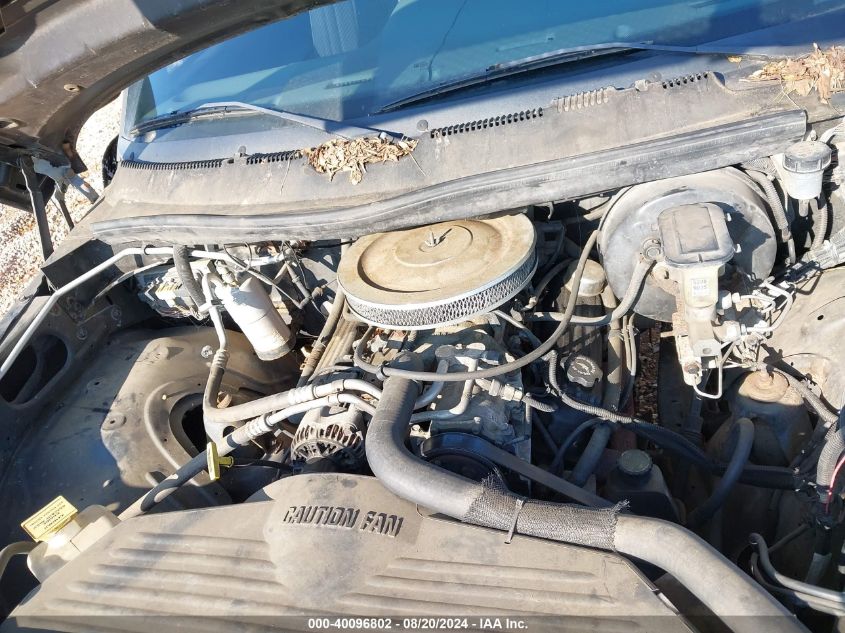 1997 Dodge Ram 1500 Lt VIN: 1B7HF16Y8VJ561942 Lot: 40096802