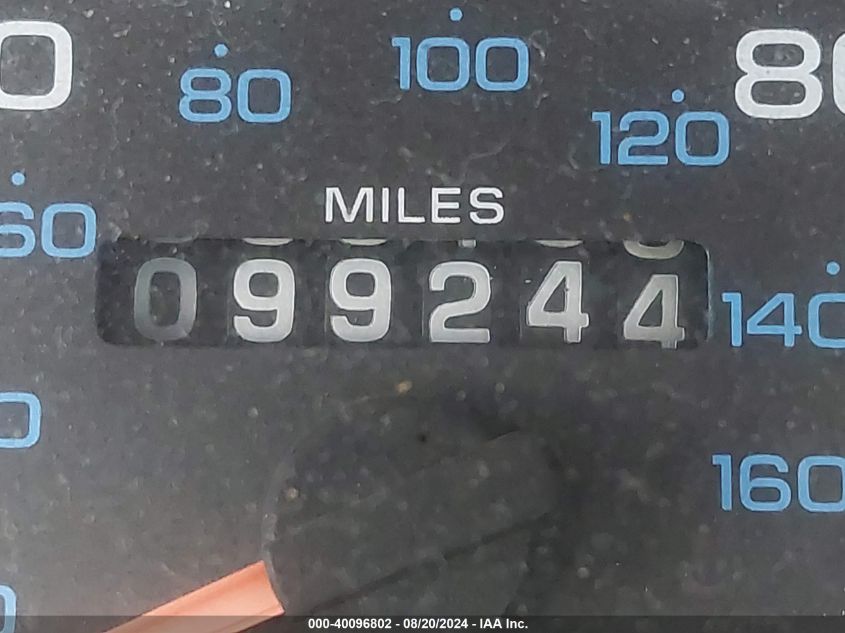 1997 Dodge Ram 1500 Lt VIN: 1B7HF16Y8VJ561942 Lot: 40096802