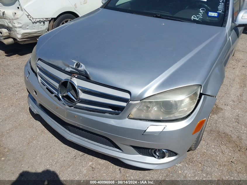 2008 Mercedes-Benz C 350 Sport VIN: WDDGF56X98F141100 Lot: 40096808