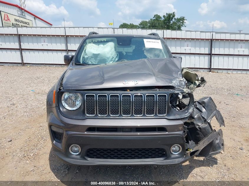 2021 Jeep Renegade Latitude Fwd VIN: ZACNJCBB3MPM76744 Lot: 40096838