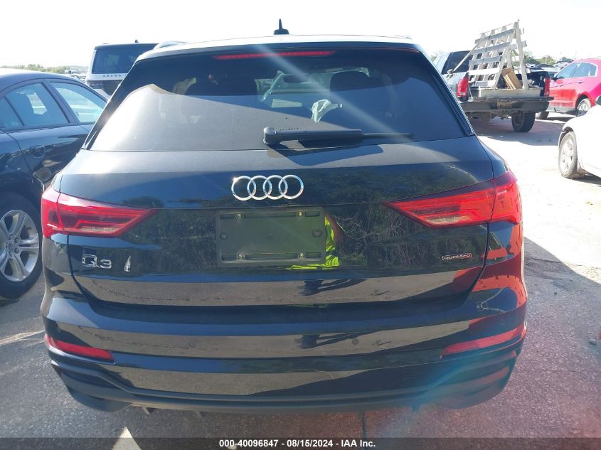 2023 Audi Q3 Premium 45 Tfsi S Line Quattro Tiptronic VIN: WA1DECF31P1070899 Lot: 40096847