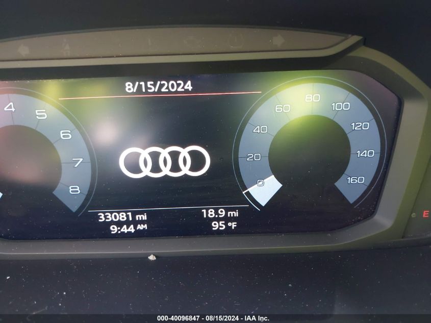 2023 Audi Q3 Premium 45 Tfsi S Line Quattro Tiptronic VIN: WA1DECF31P1070899 Lot: 40096847