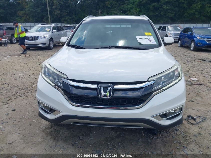 2016 Honda Cr-V Ex-L VIN: 5J6RM3H79GL018840 Lot: 40096852