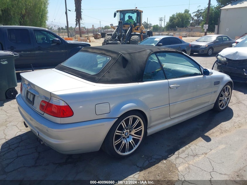 2005 BMW M3 VIN: WBSBR93435PK10116 Lot: 40096860