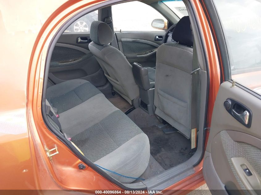 2005 Suzuki Reno Ex VIN: KL5JJ66Z45K168137 Lot: 40096864