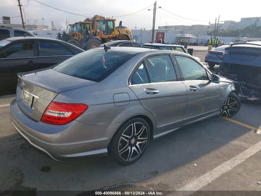 VIN WDDGF4HBXEG254247 2014 Mercedes-Benz C 250, Lux... no.4