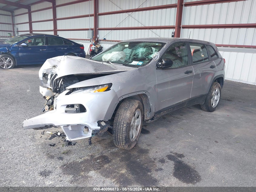 VIN 1C4PJMABXHD215702 2017 JEEP CHEROKEE SPORT 4X4