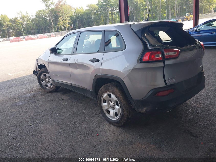 VIN 1C4PJMABXHD215702 2017 JEEP CHEROKEE SPORT 4X4