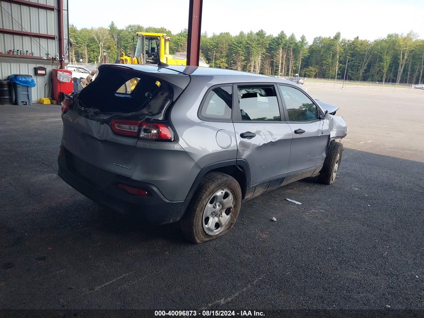 VIN 1C4PJMABXHD215702 2017 JEEP CHEROKEE SPORT 4X4