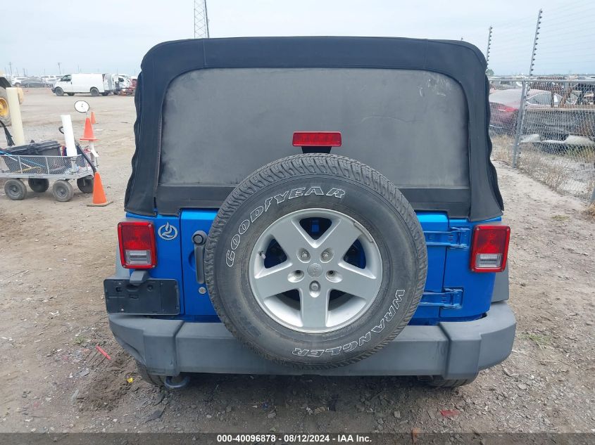 2015 Jeep Wrangler Unlimited Sport VIN: 1C4BJWDG2FL639729 Lot: 40096878