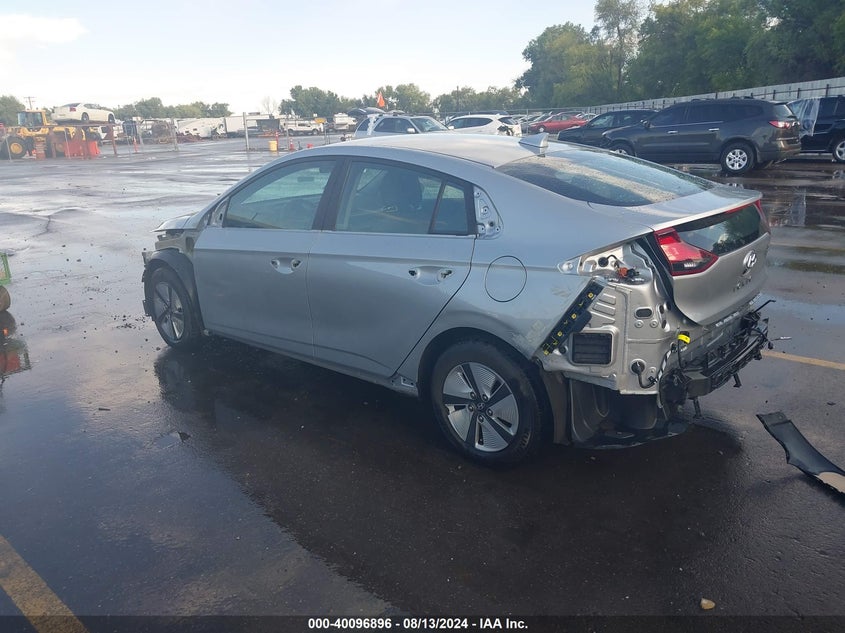 2022 Hyundai Ioniq Hybrid Blue VIN: KMHC65LC4NU268043 Lot: 40096896