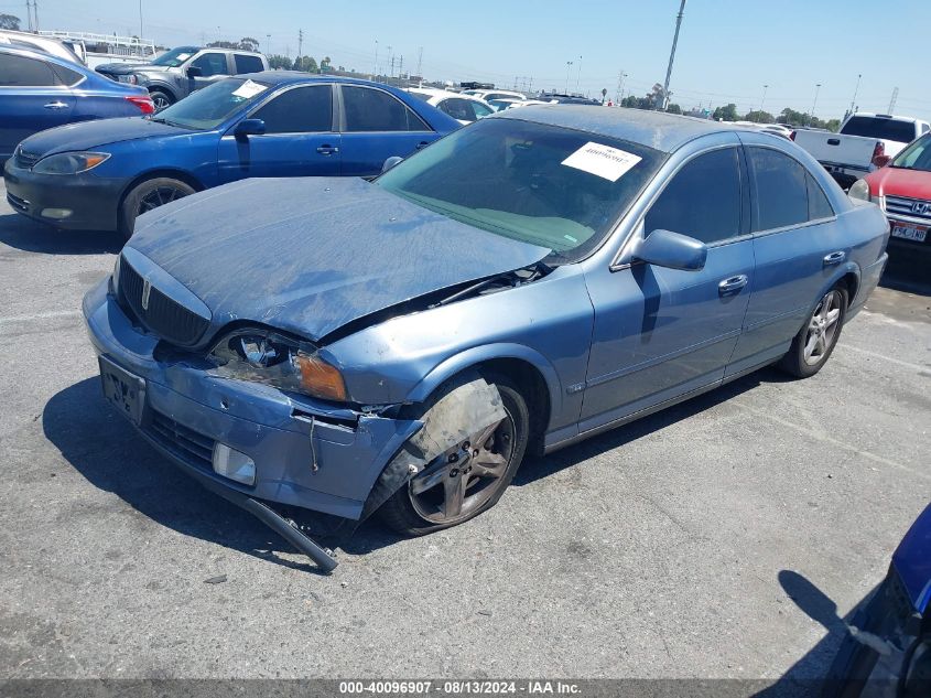 1LNHM87A0YY911832 2000 Lincoln Ls V8 Auto