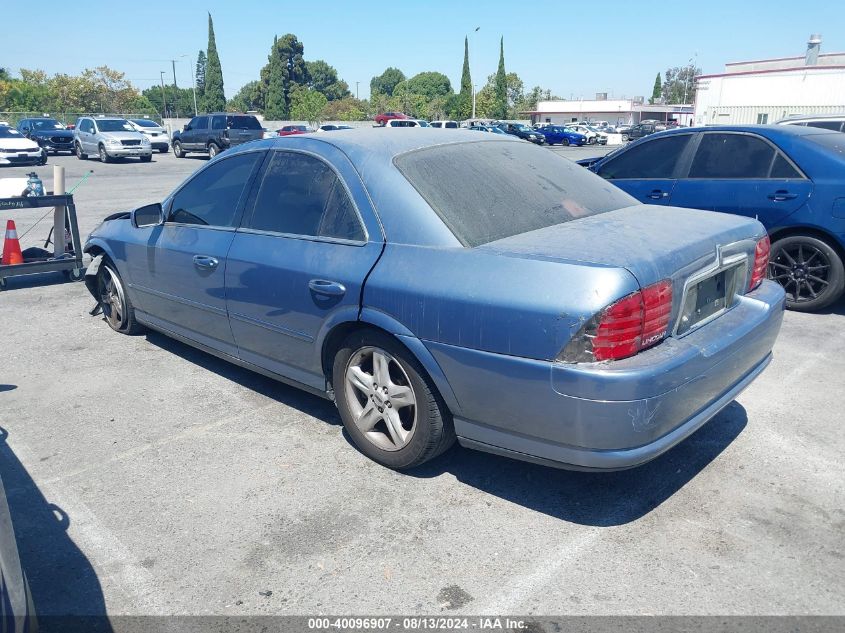 1LNHM87A0YY911832 2000 Lincoln Ls V8 Auto